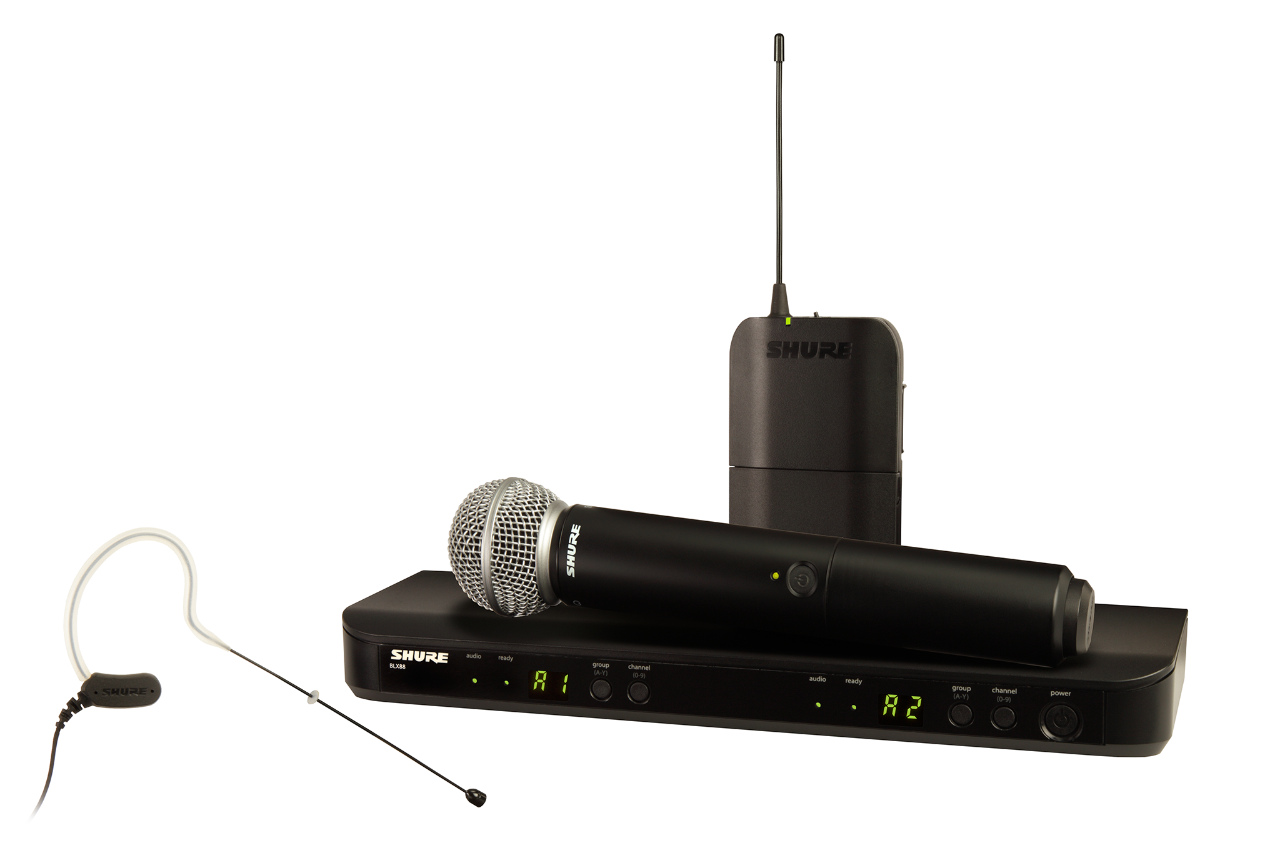 Shure BLX1288E/MX53-M17